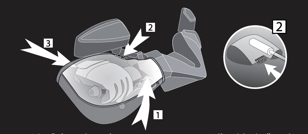 Paire de manchons moto/scooter Brazoline - ACCESSOIRES MOTO