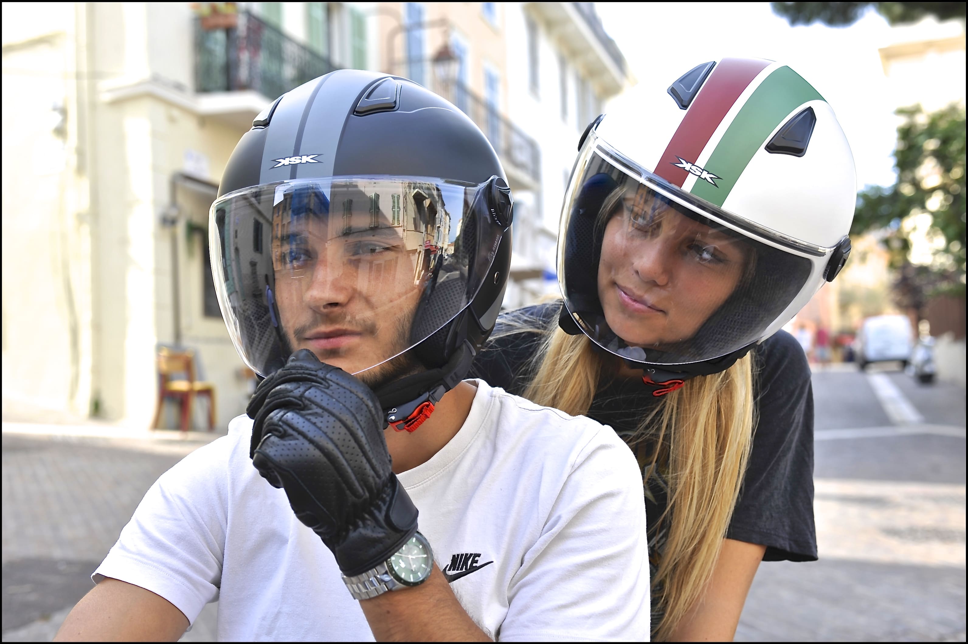 Casque moto enfant - Équipement moto