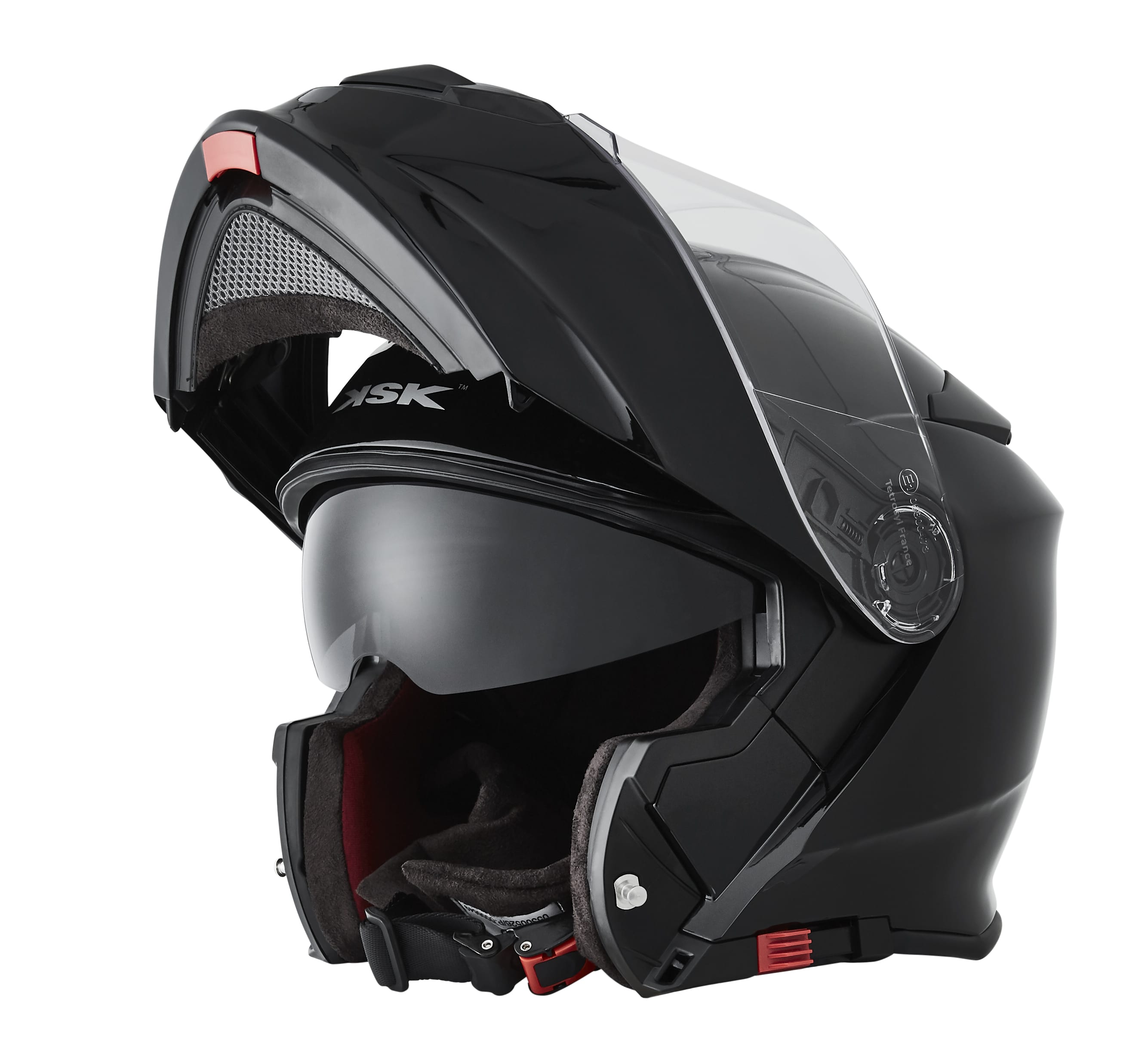 casque moto hiver modulable